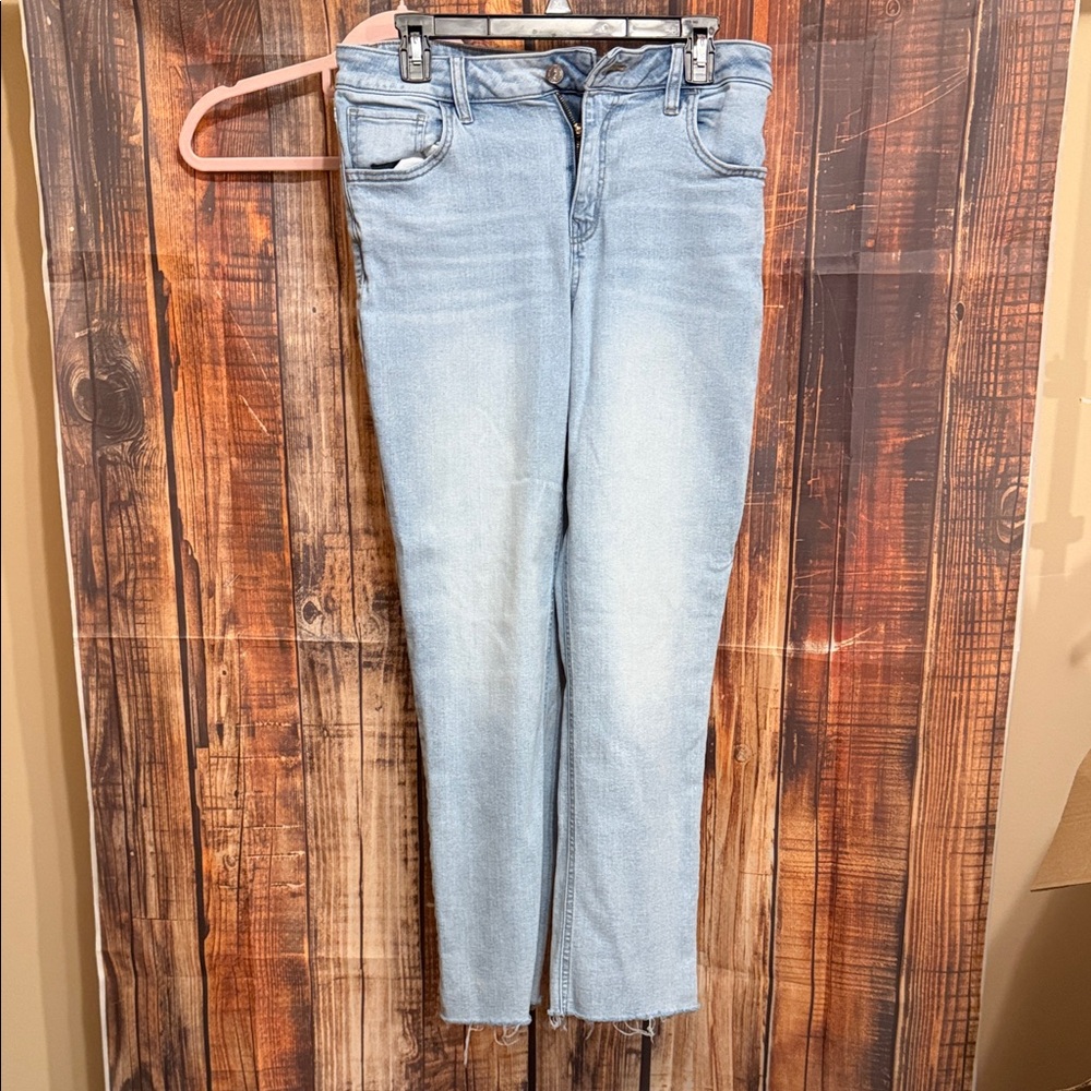 Maurices Light Blue Straight Leg‎ Jeans